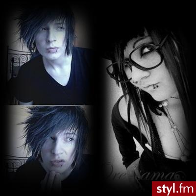 Moj chłopaka! - EMO Alternatywne Średnie Fryzury