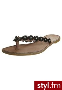 Taupage Japonki czarny - Klapki Buty Moda