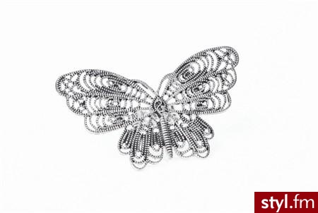 Broszka motyl z H&M - Pozostałe Dodatki Moda