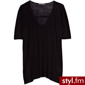 James Perse Burnout cotton-jersey T-shirt - Polyvore. Pobrano ze strony: http://www.polyvore.com/james_perse_burnout_cotton-jersey_shirt/thing?id=27505949 - Pozostałe Ciuchy Moda