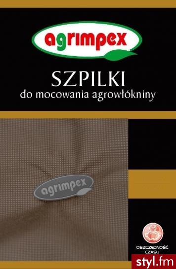 Agrimpex Szpilki Czarne Do Mocowania Agrowłókniny 20Szt - Szpilki Buty Moda