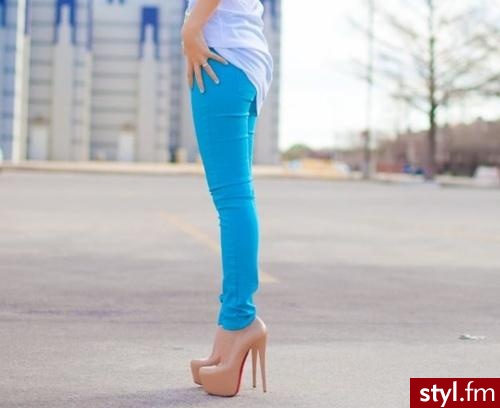 Jeansy Spodnie Moda