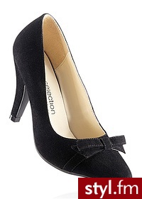 Bonprix Czółenka czarny 923302_22157 - Czółenka Buty Moda