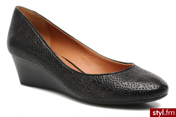 Geox Czółenka D FLORALIE A (Czarny) - Czółenka Buty Moda