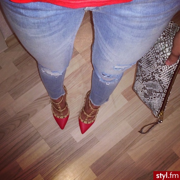 Jeansy Spodnie Moda