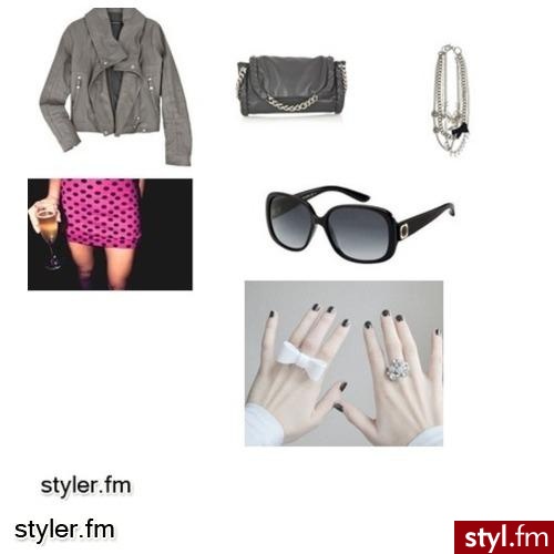 Różowo-szara biedronka ;D - Styler