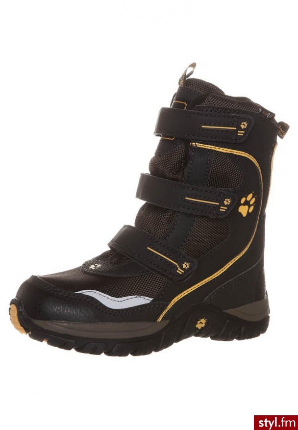 Jack Wolfskin SNOW DIVER TEXAPORE Obuwie hikingowe czarny - Pozostałe Buty Moda