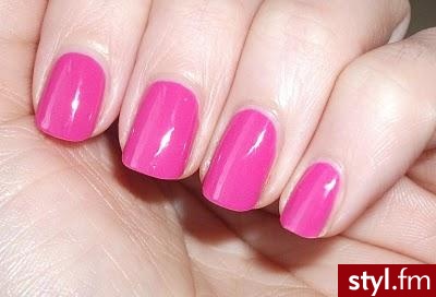 pink nails - Paznokcie