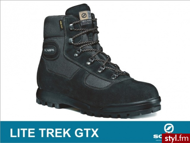 Buty Trekkingowe SCARPA LITE Trek GTX Czarny - Pozostałe Buty Moda