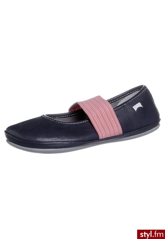 Camper RIGHT Baleriny z zapięciem niebieski - Balerinki Buty Moda