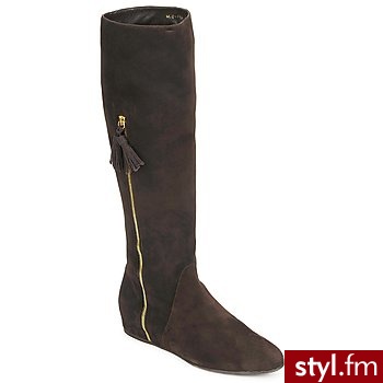 Stuart Weitzman Buty TASS Brown - Kozaki Buty Moda