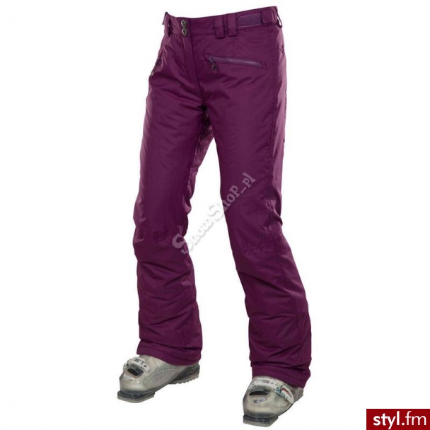 Rossignol Spodnie Flared Fire Pt W 34/Xs Cassis - Damskie - Pozostałe Spodnie Moda
