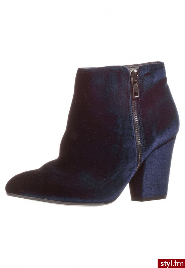 Zign Botki niebieski - Botki Buty Moda