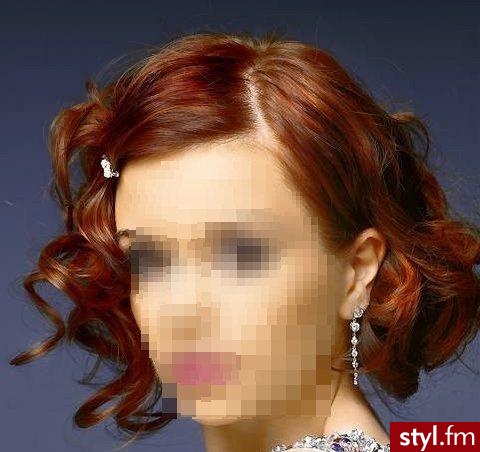 Średnie Fryzury