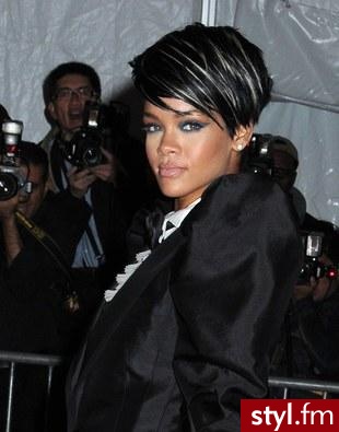 Rihanna - Krótkie Fryzury