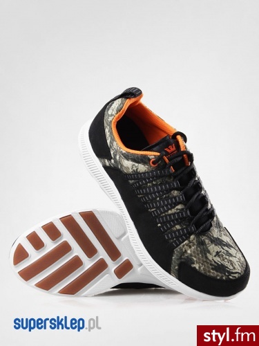 Supra BUTY OWEN S50015 (CAM) 44 Czarny Skate - Pozostałe Buty Moda