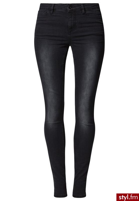 Vero Moda Jeansy Slim fit czarny - Jeansy Spodnie Moda