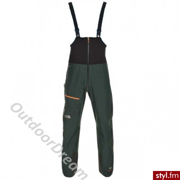 The North Face Spodnie M Meru Gore Bib - Noah Green - Pozostałe Spodnie Moda