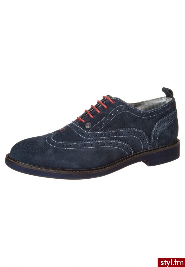 Bruno Banani COCTEAU Oksfordki niebieski 3BBB001 - Pozostałe Buty Moda