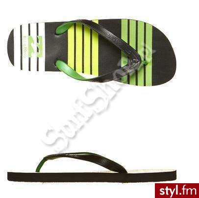 Klapki Billabong Reverse Sandal P10 2012 44 Green - Męskie - Klapki Buty Moda