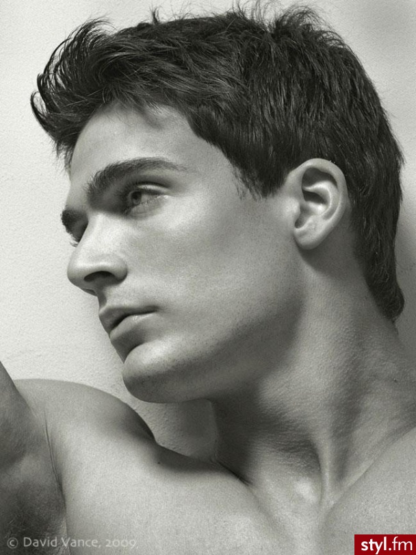 Philip Fusco <3 - Średnie Męskie Fryzury