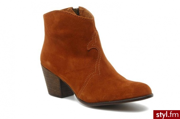 Georgia Rose PÓŁBUTY I BOTKI BRETCHI BY (BRĄZOWY) (Brązowy) - Botki Buty Moda