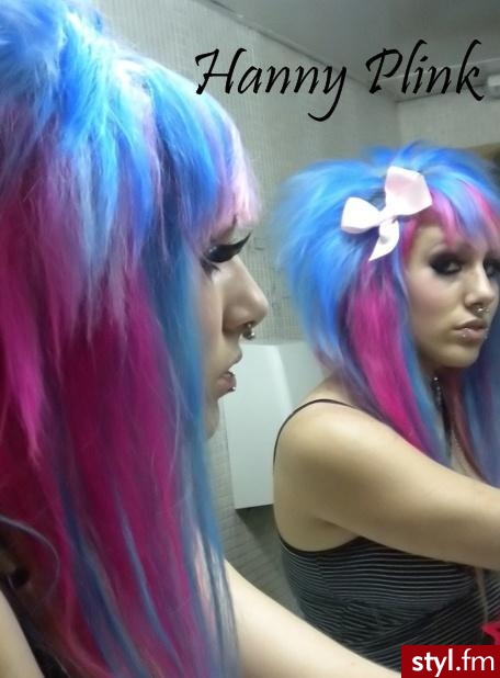 Hanny Plink - EMO Alternatywne Średnie Fryzury