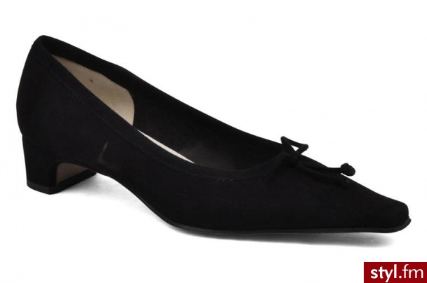 Perlato CZÓŁENKA MINELA BY PERLATO (Czarny) - Czółenka Buty Moda