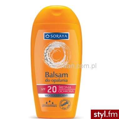 SORAYA OPALANIE Wodoodporny balsam do opalania SPF20 200 ml - Emu Buty Moda