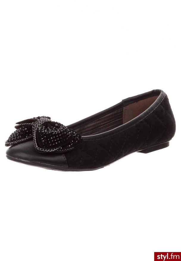 Anna Field Baleriny czarny - Balerinki Buty Moda