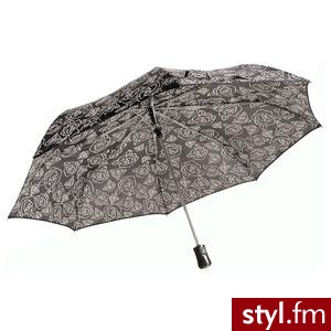 KULIK PARASOL CZARNO-BIAŁY (8417 03) - Parasole Dodatki Moda