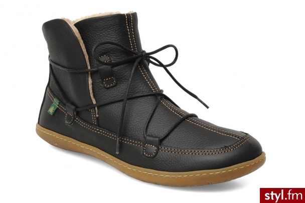 El Naturalista Półbuty i botki Viajero N265 (Czarny) - Botki Buty Moda
