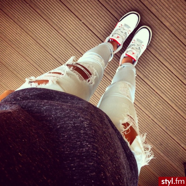 Jeansy Spodnie Moda