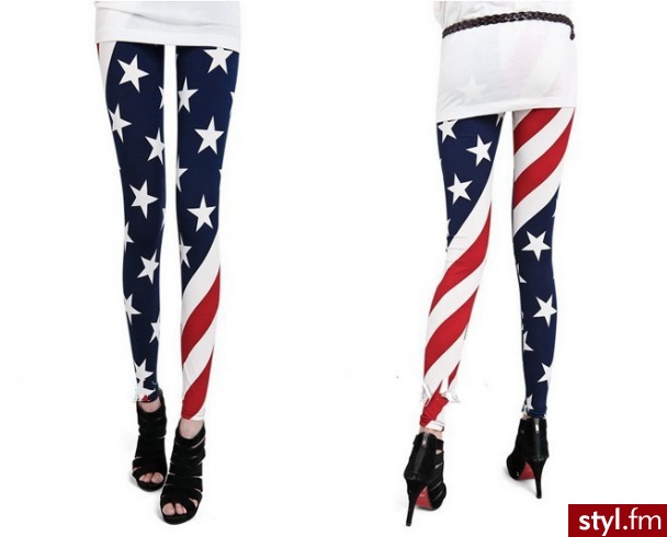 Leginsy Spodnie Moda