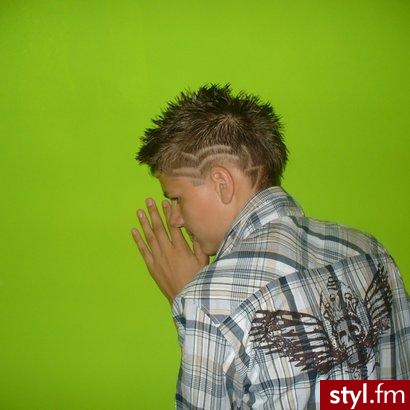Moj wzorek xD - Punk Rock Alternatywne Średnie Fryzury
