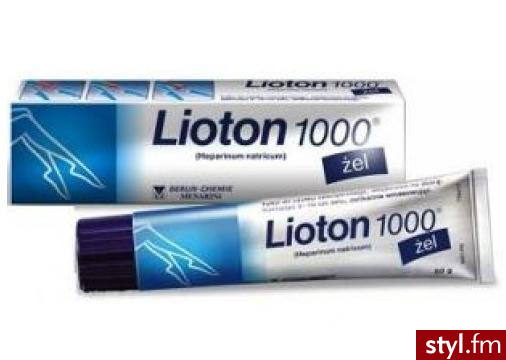 A.MENARINI PHARM.INDUSTRIES GROUP LTD. Lioton 1000 żel x 30 g - Bransoletki Biżuteria Moda