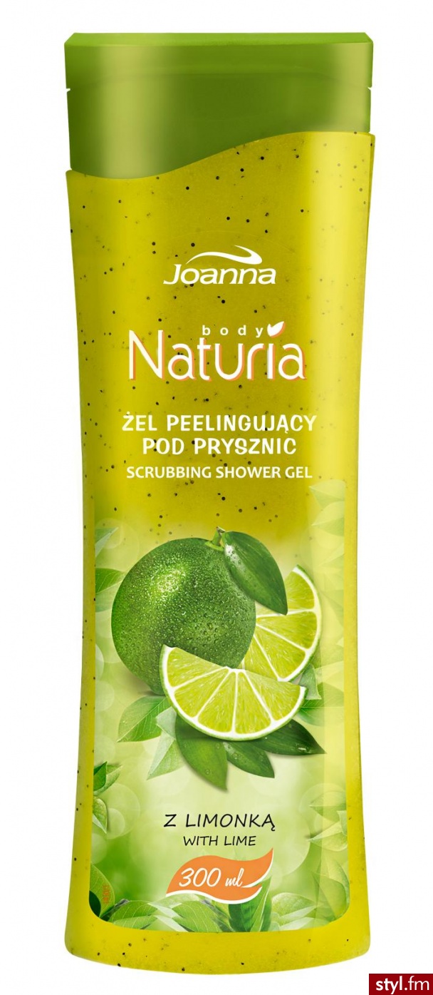 Żel peelingujący Naturia Body Limonka - Kosmetyki