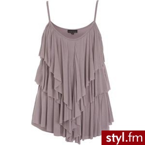ruffle cami - Polyvore. Pobrano ze strony: http://www.polyvore.com/ruffle_cami/thing?id=14714270 - Pozostałe Ciuchy Moda