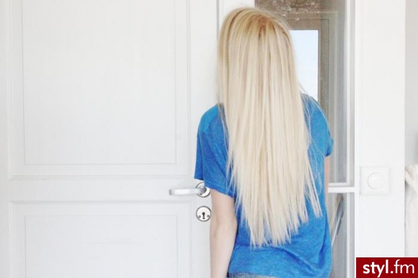Blond Rozpuszczone Proste Na co dzień Długie Fryzury