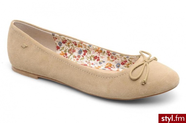 Boxfresh BALERINKI BOURETT BY BOXFRESH (Beżowy) - Balerinki Buty Moda