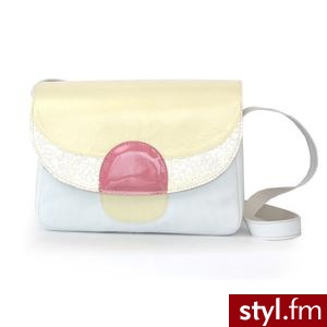 SŁOŃ TORBALSKI Torebka City Rainbow 00-997-1515-E15-0866 biała - Torebki na co dzień Torebki Moda