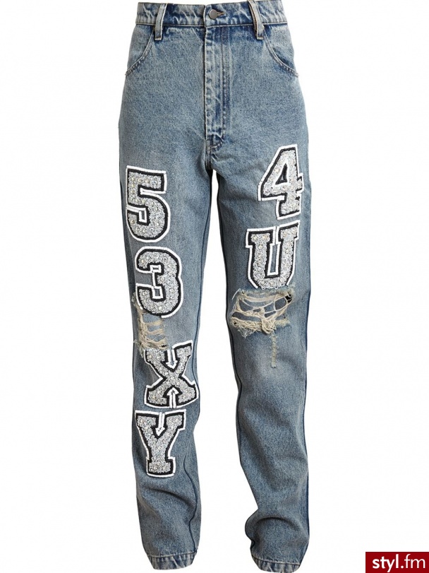 Jeansy Spodnie Moda