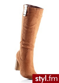 Bonprix Kozaki koniakowy 974843_25161 - Kozaki Buty Moda