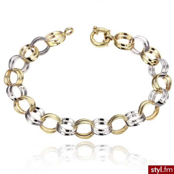 Dandelio złota Bransoletka ARP-BRA-003 - Bransoletki Biżuteria Moda