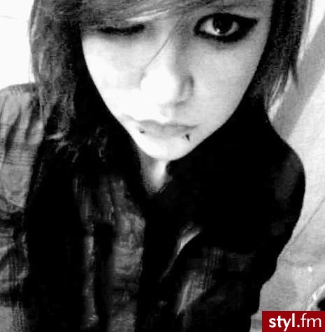 EMO Alternatywne Średnie Fryzury