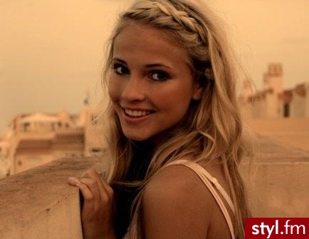 Blond Warkocze Kręcone Na co dzień Długie Fryzury