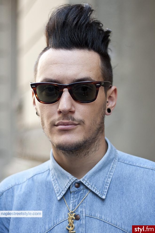Punk Rock Alternatywne Średnie Fryzury