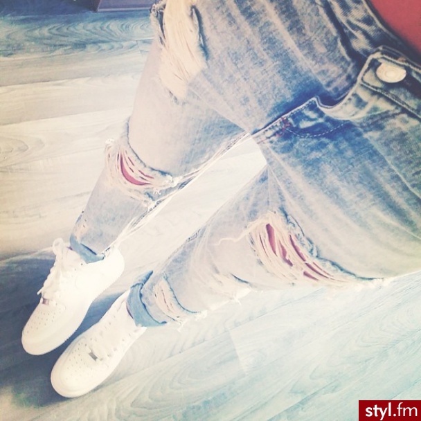 Jeansy Spodnie Moda