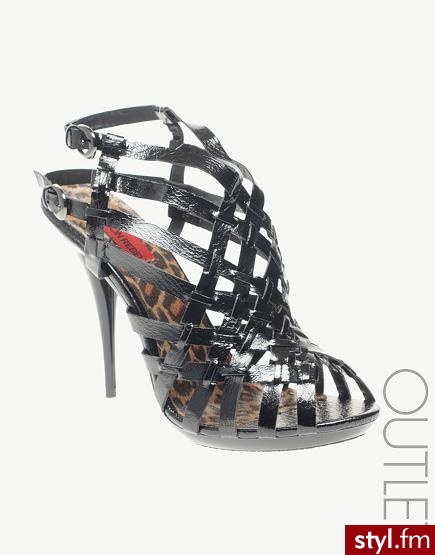 London Rebel Sexy Cut Out Shoe Boot. szpilki London Rebel, sexy! - Pozostałe Buty Moda