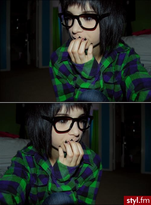Średnie Fryzury